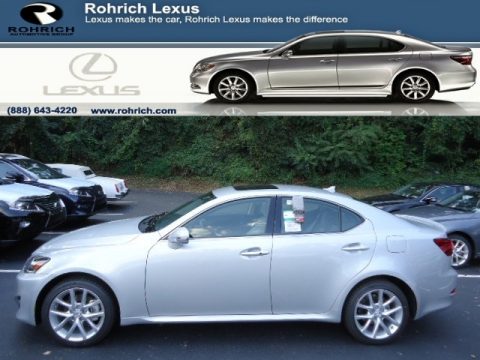 Tungsten Silver Pearl Lexus IS 250 AWD.  Click to enlarge.