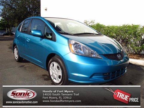 Blue Raspberry Metallic Honda Fit .  Click to enlarge.