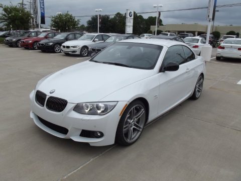 White bmw 335i convertible for sale