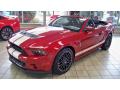 Front 3/4 View of 2013 Ford Mustang Shelby GT500 SVT Performance Package Convertible #1