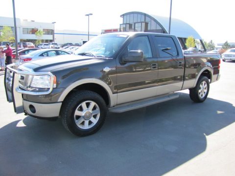 Dark Stone Metallic Ford F150 King Ranch SuperCrew 4x4.  Click to enlarge.