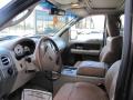  2007 Ford F150 Castano Brown Leather Interior #14