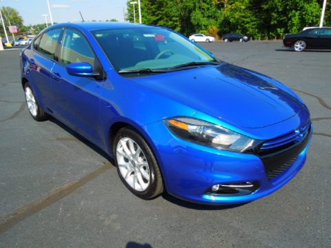 Blue Streak Pearl Coat Dodge Dart Rallye.  Click to enlarge.