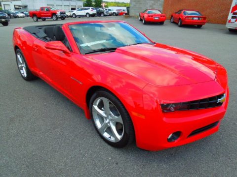 Victory Red Chevrolet Camaro LT/RS Convertible.  Click to enlarge.