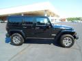  2013 Jeep Wrangler Unlimited Black #4