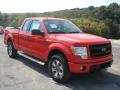 Front 3/4 View of 2013 Ford F150 STX SuperCab 4x4 #2