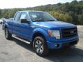 Front 3/4 View of 2013 Ford F150 STX SuperCab 4x4 #2