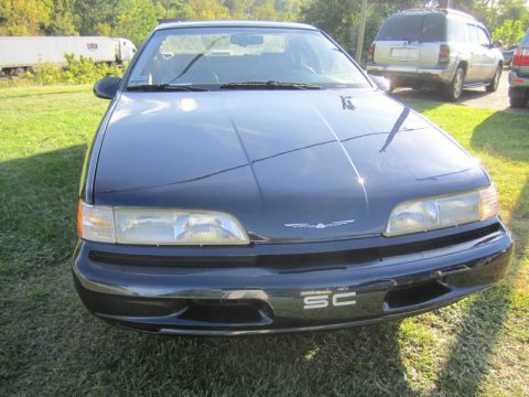 Twilight Blue Metallic Ford Thunderbird SC Super Coupe.  Click to enlarge.