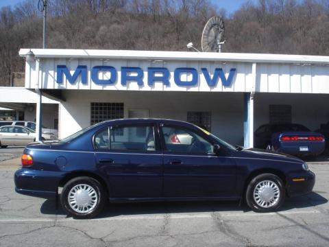 Navy Blue Metallic Chevrolet Malibu Sedan.  Click to enlarge.