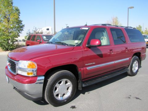 Sport Red Metallic GMC Yukon XL SLT 4x4.  Click to enlarge.