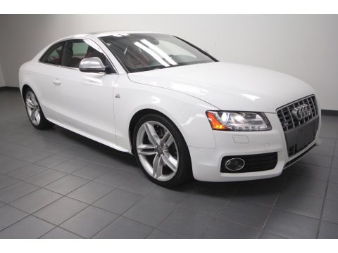 Ibis White Audi S5 4.2 quattro.  Click to enlarge.