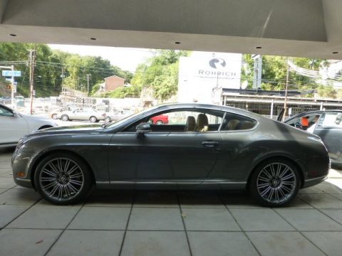 Granite Bentley Continental GT Speed.  Click to enlarge.