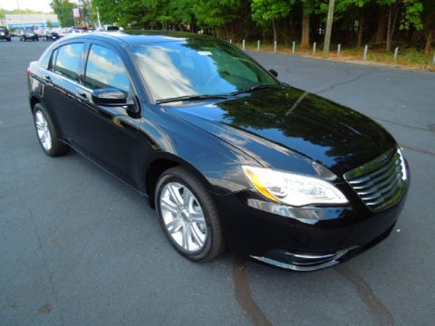 Black Chrysler 200 Touring Sedan.  Click to enlarge.