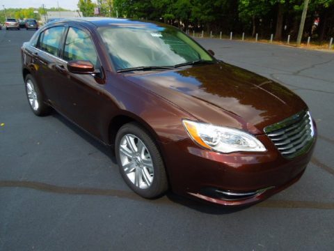 Deep Auburn Pearl Chrysler 200 Touring Sedan.  Click to enlarge.