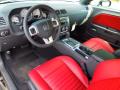  Radar Red/Dark Slate Gray Interior Dodge Challenger #24