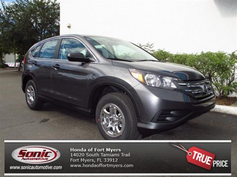 Polished Metal Metallic Honda CR-V LX.  Click to enlarge.