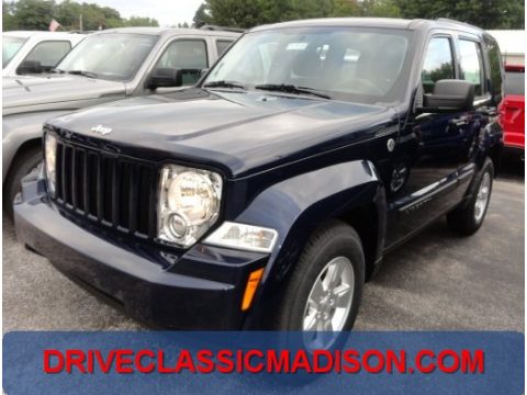 True Blue Pearl Jeep Liberty Sport 4x4.  Click to enlarge.