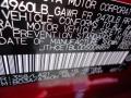 Lexus Color Code 3S8 Riviera Red #17