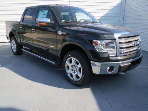 Tuxedo Black Metallic Ford F150 King Ranch SuperCrew 4x4.  Click to enlarge.