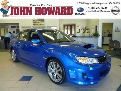 WR Blue Pearl Subaru Impreza WRX STi 4 Door.  Click to enlarge.