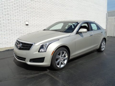 Silver Coast Metallic Cadillac ATS 2.5L Luxury.  Click to enlarge.