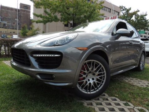 Meteor Grey Metallic Porsche Cayenne GTS.  Click to enlarge.