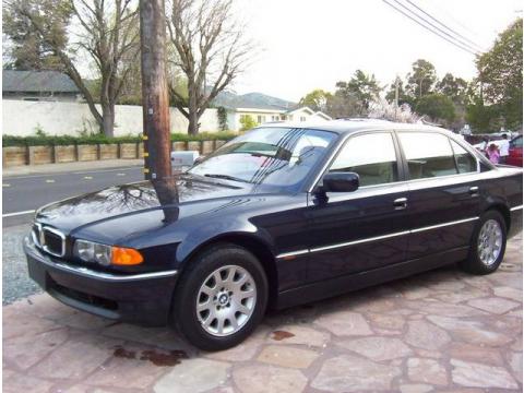 Orient Blue Metallic BMW 7 Series 740iL Sedan.  Click to enlarge.