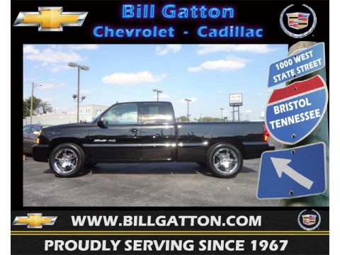 Black Chevrolet Silverado 1500 Intimidator SS.  Click to enlarge.