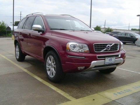 Flamenco Red Metallic Volvo XC90 3.2.  Click to enlarge.