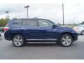  2013 Toyota Highlander Nautical Blue Metallic #6