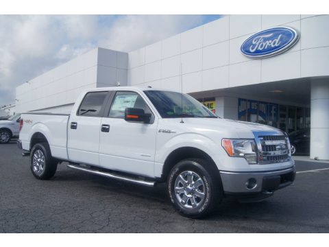 Oxford White Ford F150 XLT SuperCrew 4x4.  Click to enlarge.