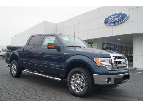 Blue Jeans Metallic Ford F150 XLT SuperCrew 4x4.  Click to enlarge.