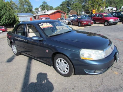 Medium Blue Saturn L Series L200 Sedan.  Click to enlarge.