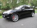 Front 3/4 View of 2011 Porsche Cayenne Turbo #1