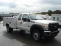 Front 3/4 View of 2012 Ford F450 Super Duty XL SuperCab Chassis 4x4 #2