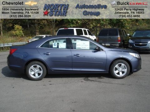 Atlantis Blue Metallic Chevrolet Malibu LS.  Click to enlarge.