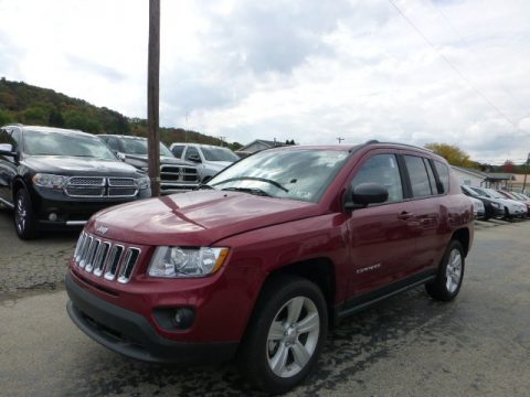 Deep Cherry Red Crystal Pearl Jeep Compass Sport 4x4. Click to enlarge. Deep Cherry Red Crystal Pearl Jeep Compass Sport 4x4. Click to enlarge.