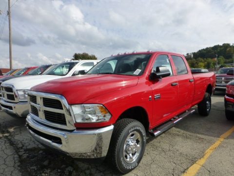 Flame Red Dodge Ram 3500 HD ST Crew Cab 4x4. Click to enlarge. Flame Red Dodge Ram 3500 HD ST Crew Cab 4x4. Click to enlarge.