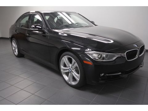 Black Sapphire Metallic BMW 3 Series 335i Sedan.  Click to enlarge.