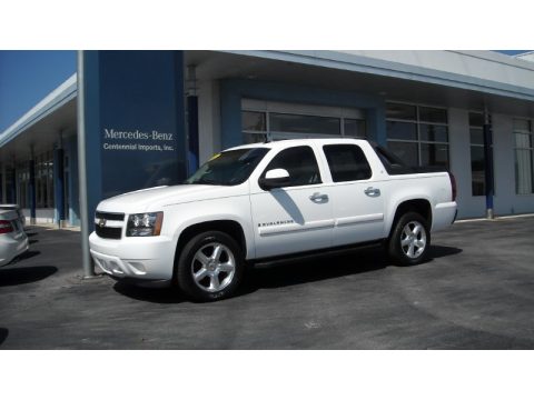 Summit White Chevrolet Avalanche LT. Click to enlarge. Summit White Chevrolet Avalanche LT. Click to enlarge.