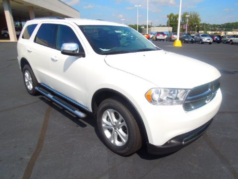 Bright White Dodge Durango SXT.  Click to enlarge.