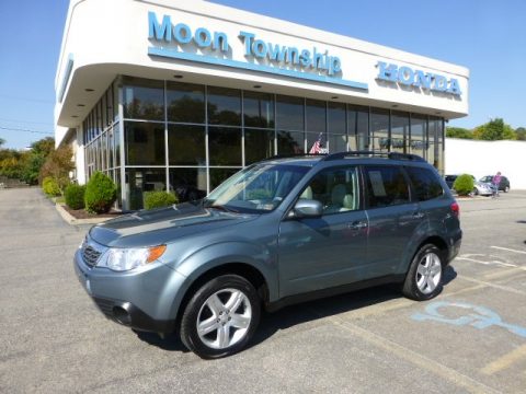Sage Green Metallic Subaru Forester 2.5 X Premium.  Click to enlarge.