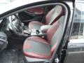  2013 Ford Focus Tuscany Red Interior #11