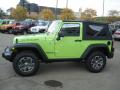  2013 Jeep Wrangler Gecko Green #1