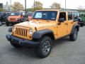 Front 3/4 View of 2013 Jeep Wrangler Unlimited Rubicon 4x4 #2