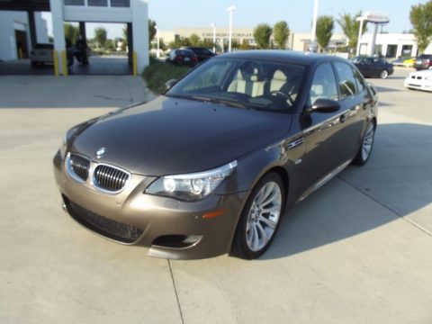 Sepang Bronze Metallic BMW M5 Sedan.  Click to enlarge.