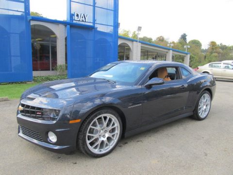 Blue Ray Metallic Chevrolet Camaro SS Dusk Special Edition Coupe.  Click to enlarge.