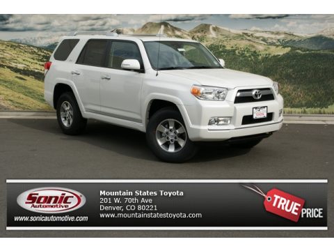 Blizzard White Pearl Toyota 4Runner SR5 4x4.  Click to enlarge.