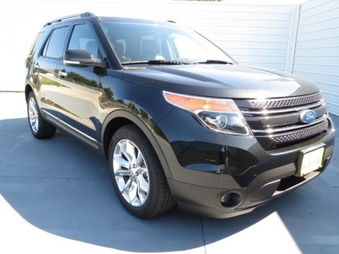 Tuxedo Black Metallic Ford Explorer Limited.  Click to enlarge.