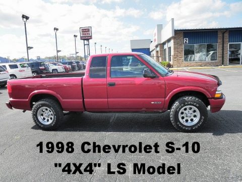 Used 1998 Chevrolet S10 LS Extended Cab 4x4 for Sale ...